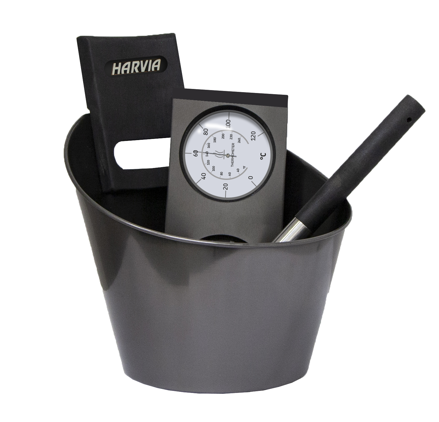 HARVIA」スチールアクセサリーセット BLK – バスグッズ専門店公式通販
