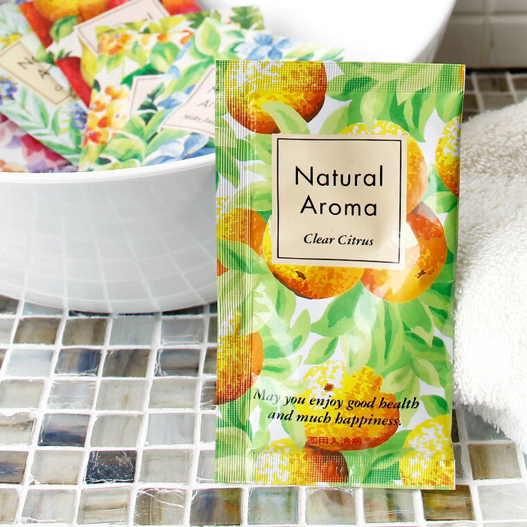 入浴剤｜薬用入浴剤「ナチュラルアロマ」クリアシトラス – バスグッズ