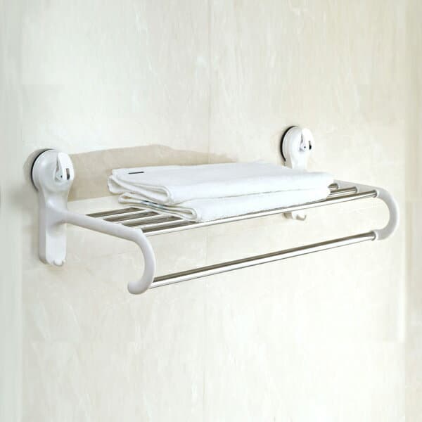 タオルハンガー「スペースマジック」スチールラック – バス