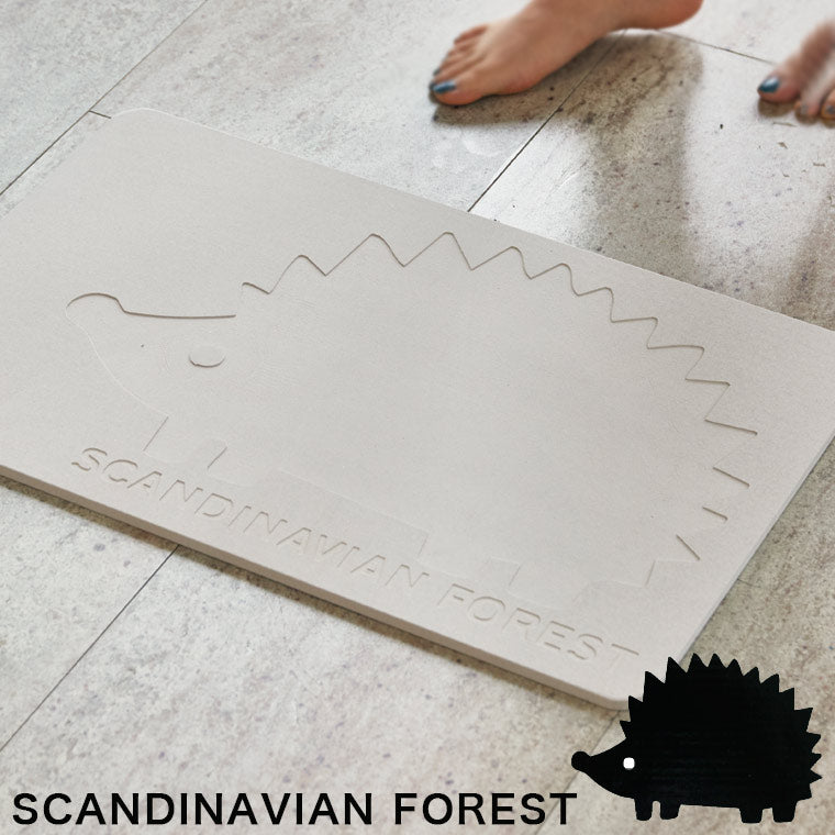 珪藻土バスマット「unbain珪藻土バスマット＋」×SCANDINAVIANFOREST