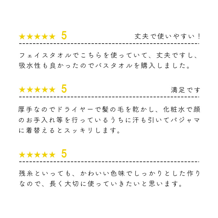 日本製タオル「ネオ・リバイブ」クロス