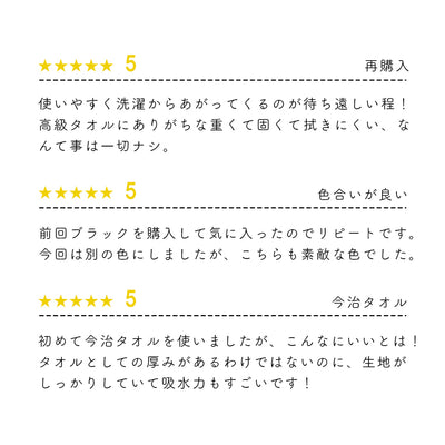 今治タオル「イデゾラ」ドットバスタオル