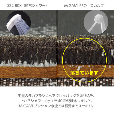 MIGAMIPRO ヘアクレンジングシャワー ファインバブルホースセット