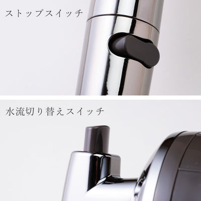 【公式認定販売店】国産シャワーヘッド「アラミック」3D2Face顔シャワー