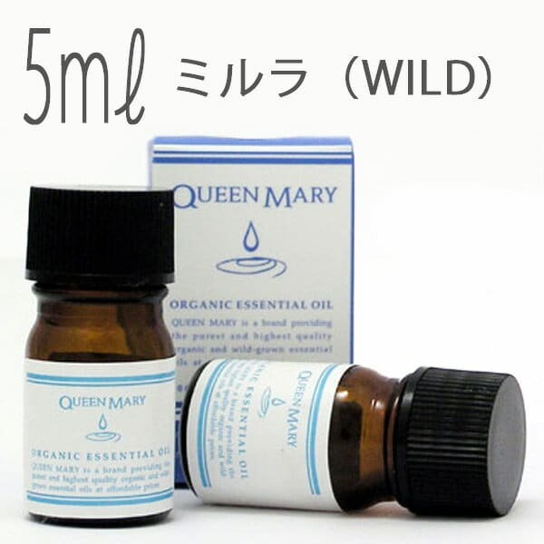 クイーンメリー(エッセンシャルオイル/アロマオイル/精油)ミルラ（ＷＩＬＤ）(５ｍｌ)