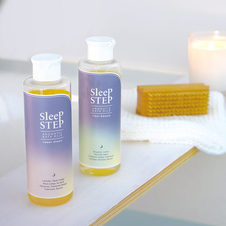 入浴剤「SLEEP STEP」アロマティックバスミルク200mL