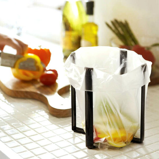 「tower」キッチンエコスタンド(ブラック)