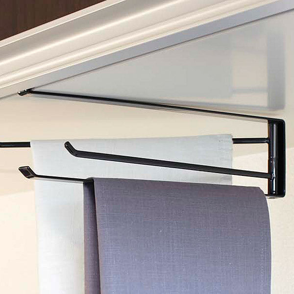 布巾掛け「TOWER（タワー）」戸棚下布巾ハンガー – バスグッズ専門店