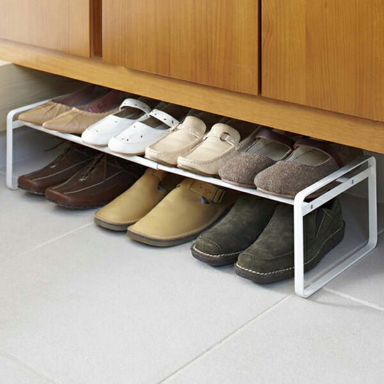 シューズラック「フレーム」(ホワイト)