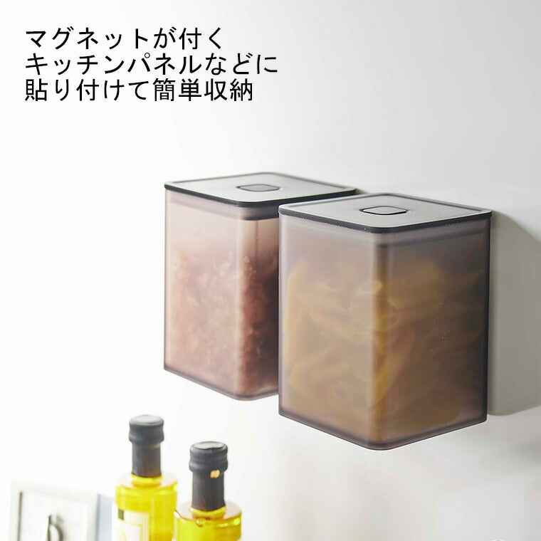 キャニスター「TOWER(タワー)」マグネット/トング付き キャニスター「TOWER(タワー)」マグネット/トング付き