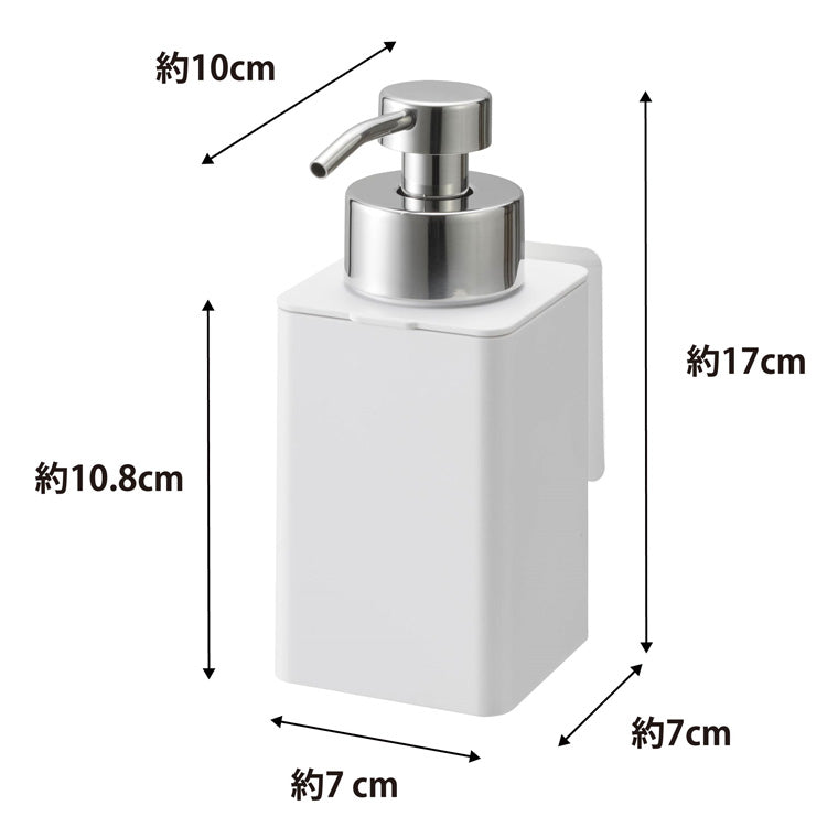 詰め替えボトル「tower」フィルムフックディスペンサー泡タイプ – バス