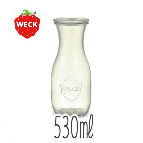 ジャー「WECK」ジュースジャー（530ml/S）ウェック