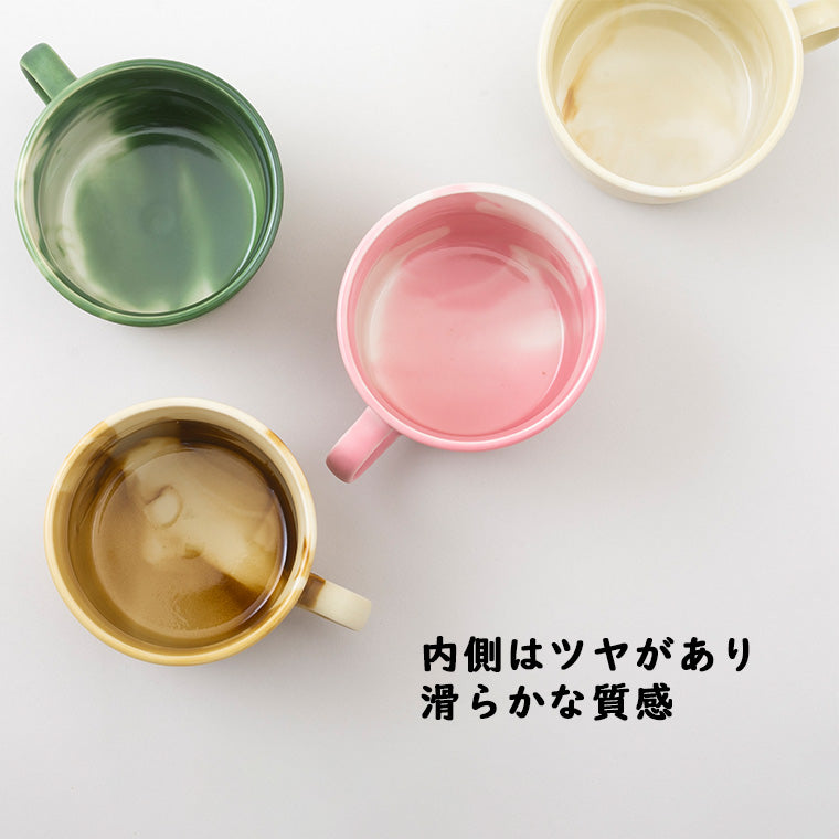 マグカップ「100percent」Moiscup Latte