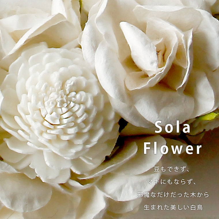 ルームフレグランス「Sola Flower（ソラフラワー）」リース – バスグッズ専門店公式通販｜お風呂のソムリエSHOP！