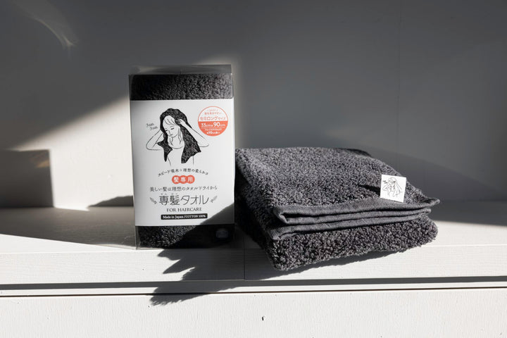 タオル「おぼろタオル」専髪タオルS（セミロングサイズ）（約33