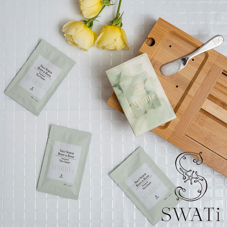 「SWATi MARBLe」SPECIAL MINI BOX／SALT SCRUB BODY ＆ BATH