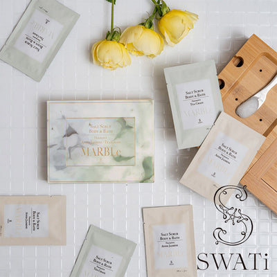 「SWATi MARBLe」SPECIAL BOX／SALT SCRUB BODY ＆ BATH