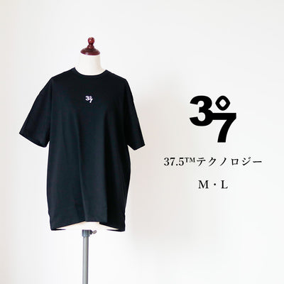 37Tシャツ「37（サウナ）」ブラック