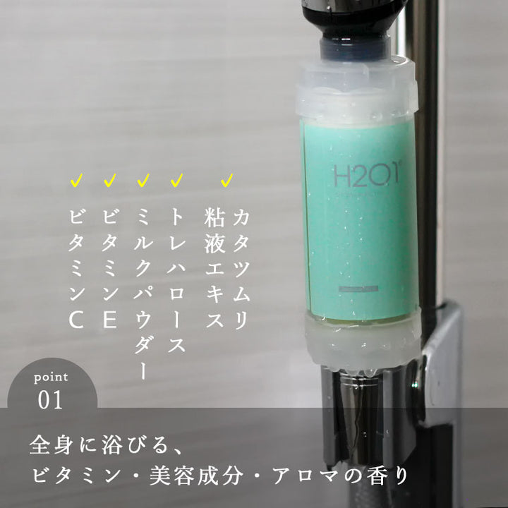開店記念セール！ 送料無料】H201シャワーフィルター・5本セット【正規販売店 バス・洗面所用品