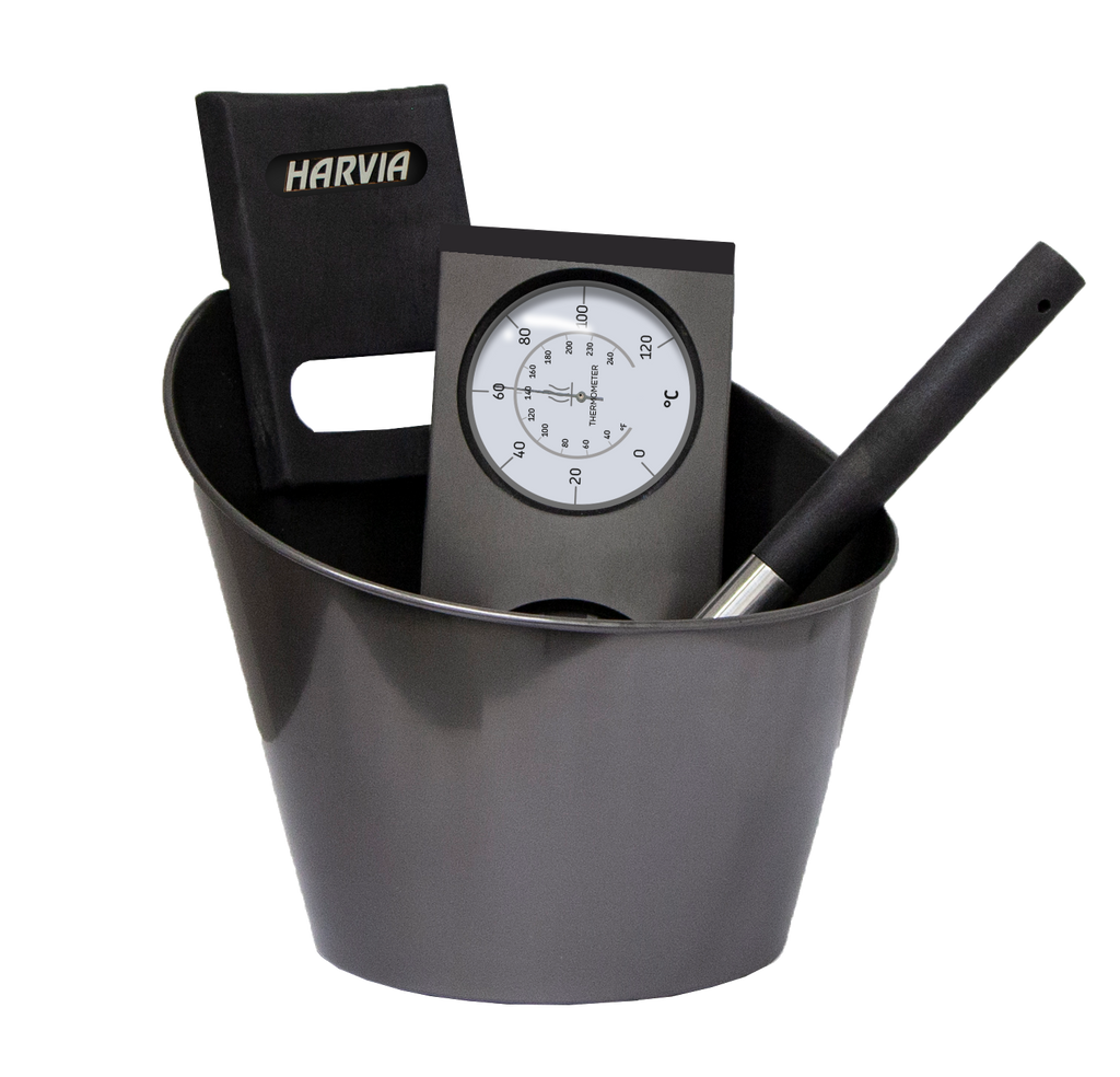 HARVIA」スチールアクセサリーセット BLK – バスグッズ専門店公式通販