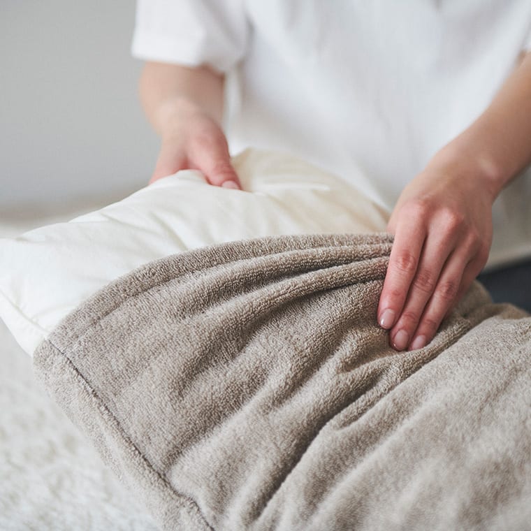 今治タオル まくらカバー「ideeZora（イデゾラ）」ナチュラルタイム