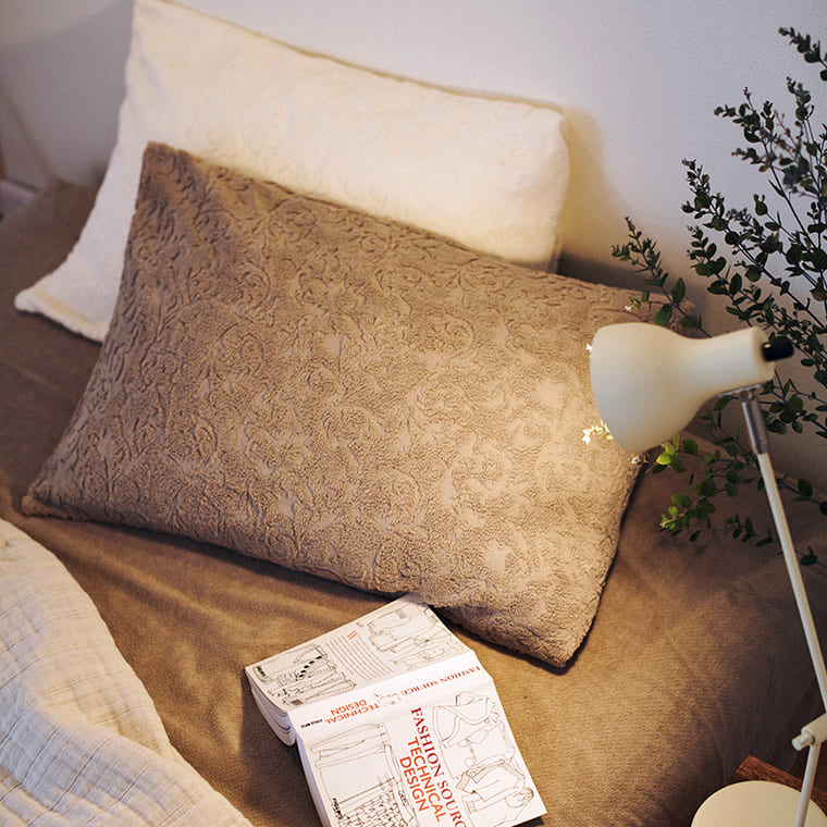 今治タオルの枕カバー「ideeZra（イデゾラ）」ボタニカル・ピロケース