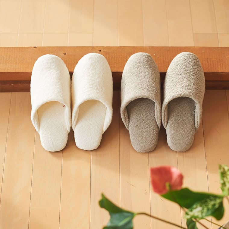 今治タオル 洗えるスリッパ「ideeZora（イデゾラ）」もこもこスリッパ