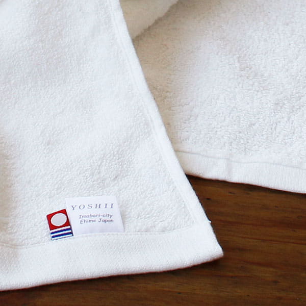 日本製 今治タオル フェイスタオル「今治生まれの白いタオル」タオルが好き