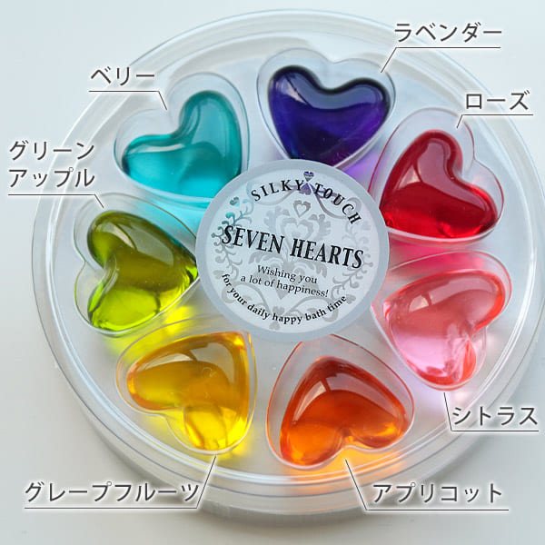 入浴剤「パトモス」セブンハーツ（アラカルト） – バスグッズ