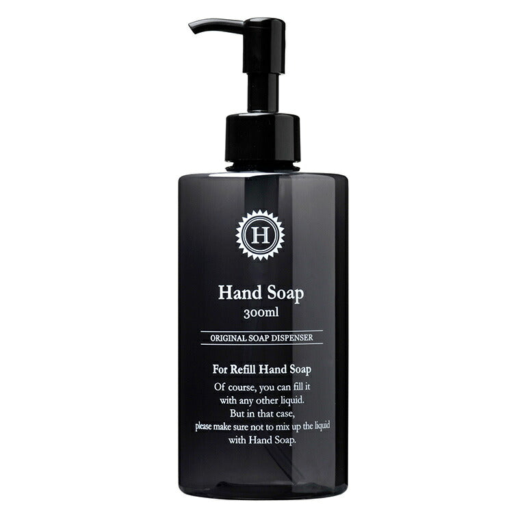 詰め替えボトル／イレモノ「ノアール」ハンドソープボトル – バス