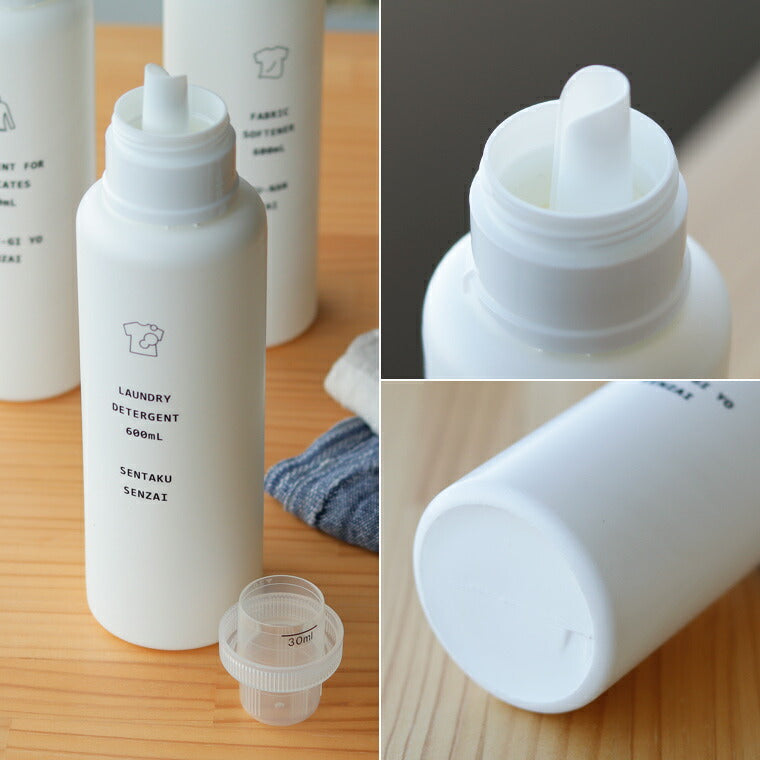洗濯洗剤用詰め替えボトル「イレモノ/ランドリー」ディスペンサー