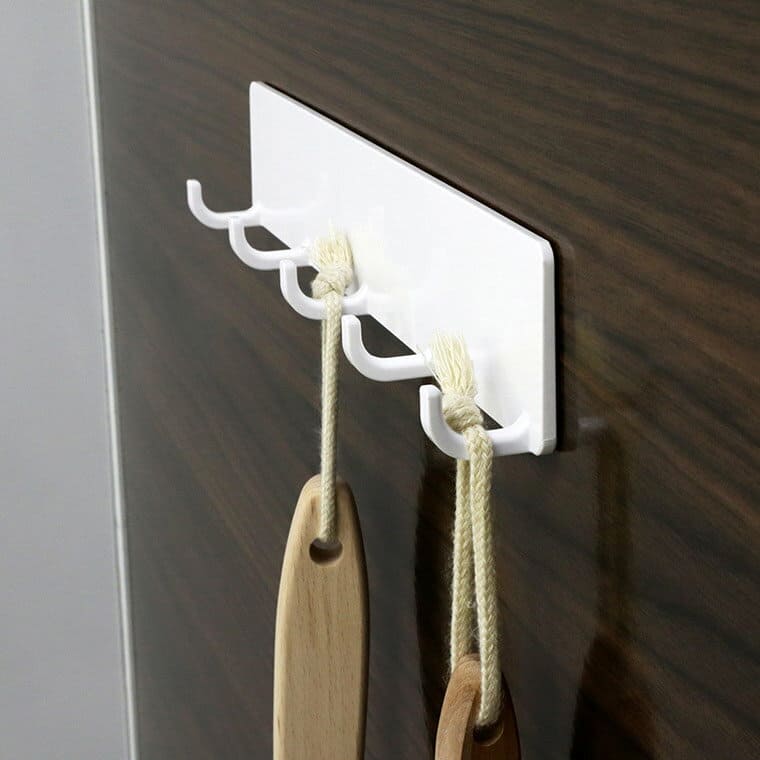 バスフック「磁着SQ」マグネットバスフック5連