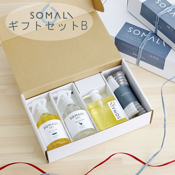 洗剤「SOMALI（そまり）」ギフトセットB（水回り3点セット） – バス