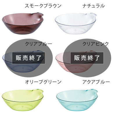 日本製 洗面器「カラリ」湯おけ・HG