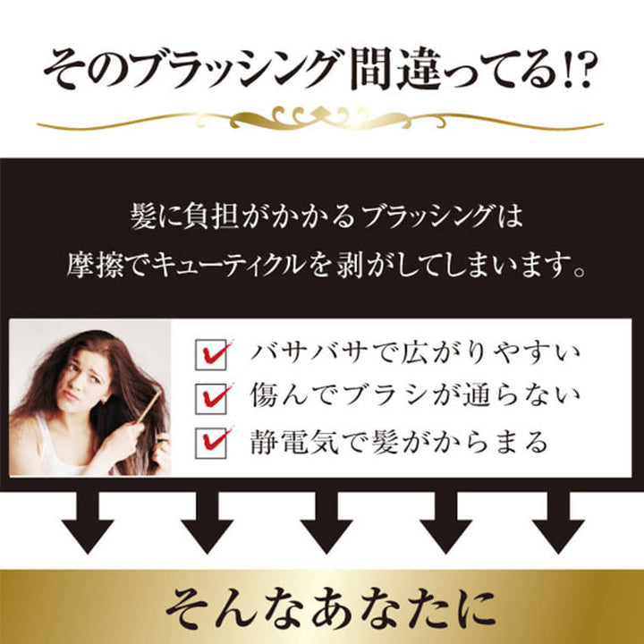 美容ブラシ「美容師 ヘアブラシ 6 SET」