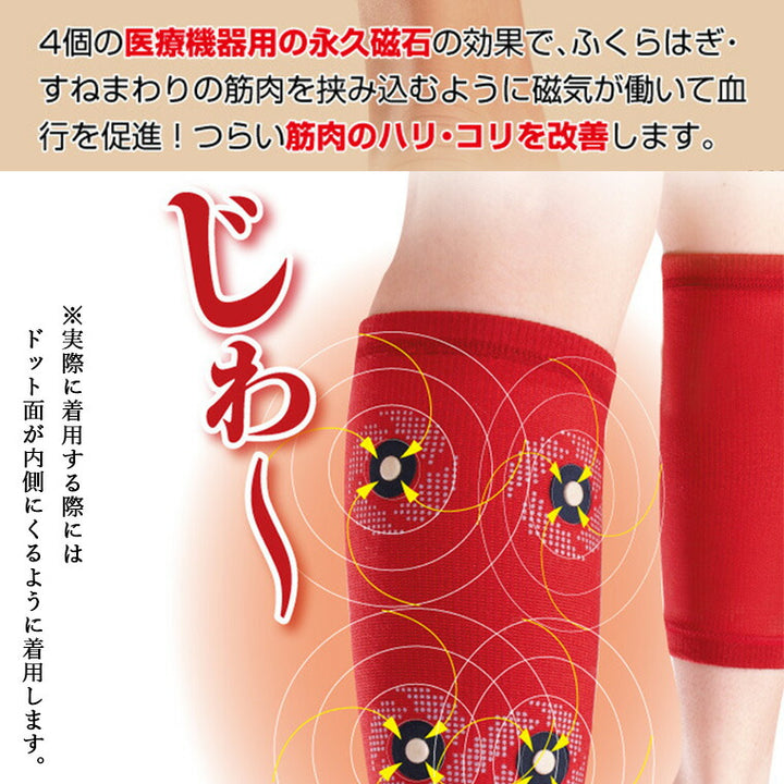 足用サポーター／マグネッカーDX（ふくらはぎ・すね用） – バスグッズ