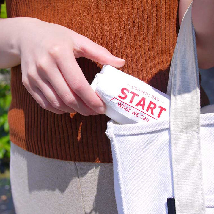 エコバッグ「START.（スタート）」コンビニバッグ – バスグッズ専門店