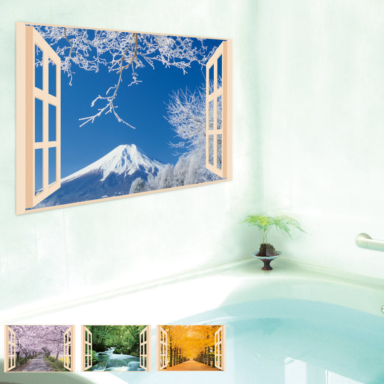 お風呂のポスター「四季彩」