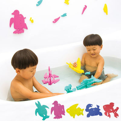 お風呂 おもちゃ 「FLOATicフローティック」お風呂で遊べるパズル