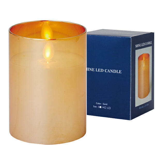 LEDキャンドル「イルミネシャイン」（S）[PE663-00-10] – バスグッズ
