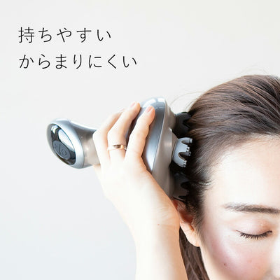【NIPLUX】HEAD SPA（ヘッドスパ） 電動頭皮ブラシ ハンドマッサージャー ヘッドマッサージ