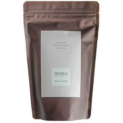 入浴剤「MUQUA（ムクア）」ミネラルバスパウダー（乳酸菌入り）（100g）
