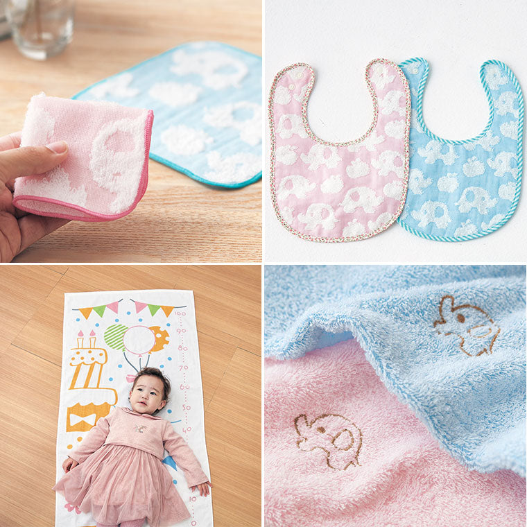 ギフトセット「onenne（オネンネ）」ベビー用品4点セット（バスタオル 
