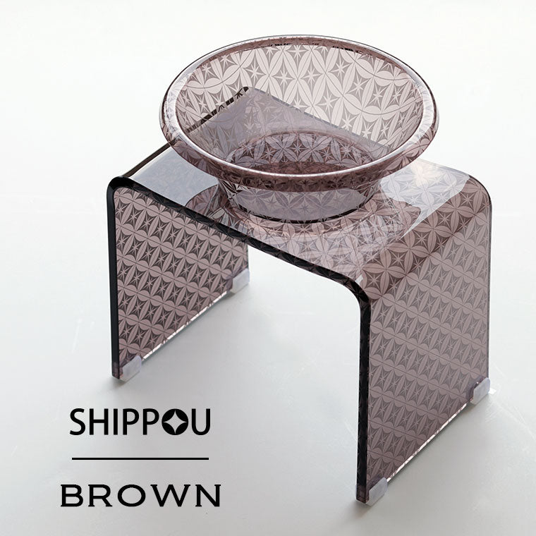 BATHLIER（バスリエ）アクリルバス2点セット「SHIPPOU（七宝）」バスチェア＆ウォッシュボール – バスグッズ専門店公式通販｜お風呂 のソムリエSHOP！