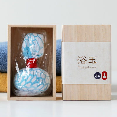 入浴剤「浴玉（Yokudama）」木箱入り（和・華）2個セット